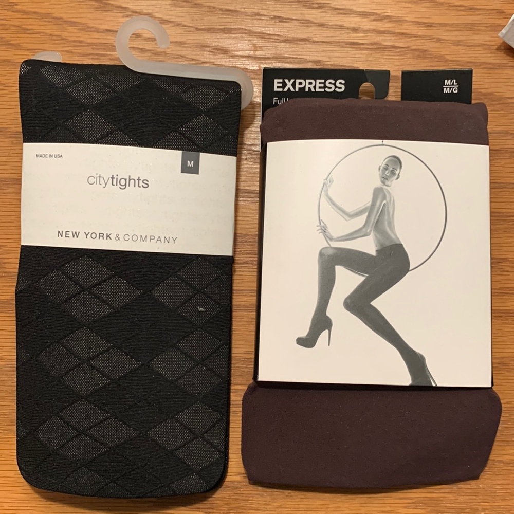 2 pairs of tights